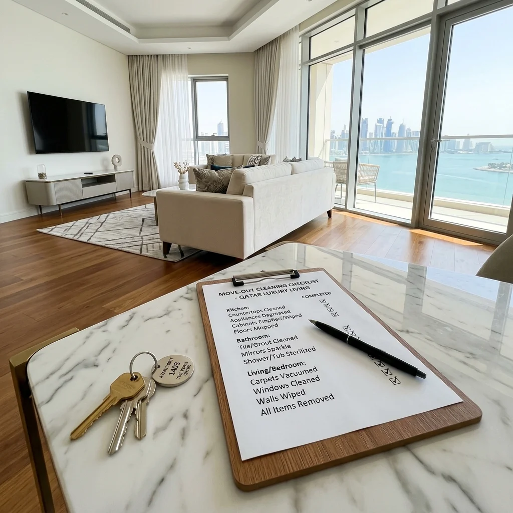 Move-Out Cleaning Checklist: How to Get Your Full Deposit Back in Qatar